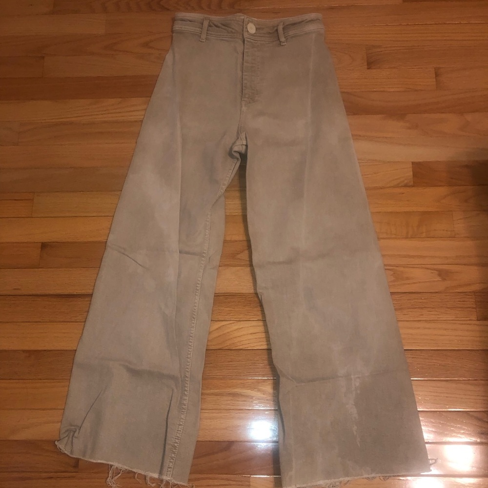 Zara tan khakis
